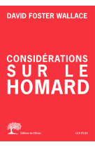 Considérations sur le homard