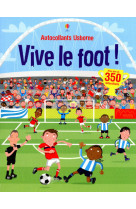 Vive le foot ! - autocollants usborne