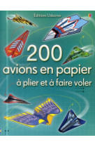 200 avions en papier a plier et a faire voler