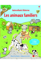 Les animaux familiers - autocollants usborne