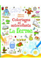 La ferme - coloriages et autocollants