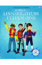 Habille... les navigateurs et les marins - autocollants usborne