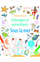 Sous la mer - coloriages et autocollants