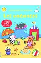 Les vacances - autocollants usborne