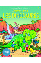 Enigmes chez les dinosaures - autocollants usborne