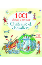 1001 choses a trouver chateaux et chevaliers - autocollants usborne