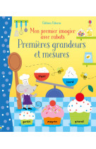 Premieres grandeurs et mesures - mon premie r imagier avec rabats