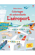 L'aeroport - coloriages et autocollants