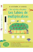 Les tables de multiplication - mes activités effaçables - je m'entraîne, je m'amuse