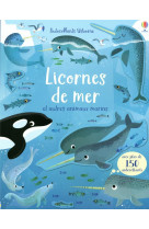 Licornes de mer et autres animaux marins  -  premiers autocollants