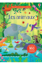 Les animaux  -  mes petits autocollants usborne