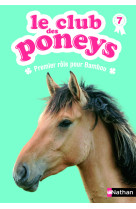 Le club des poneys 07: premier rôle pour bambou