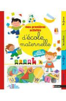 Mes premieres activites d'ecole maternelle