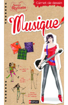 Carnet de dessin:musique