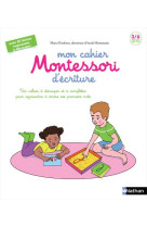 Mon cahier montessori d'ecriture