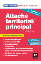 Pass'concours - attache territorial/attache principal categorie a - 2e ed - entrainement et revision