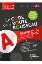 Code de la route rousseau b 2025