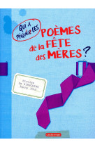 Qui a pique les poemes de la fete des meres ?