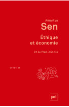 Ethique et economie - et autres essais. traduit de l'anglais par sophie marnat