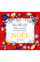 Boites cadeaux a colorier pour noel