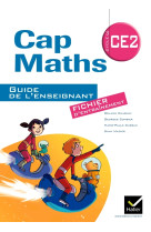 Cap maths ce2 ed. 2011 - guide de l'enseignant version fichier + cahier de geometrie-mesure