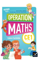 Operation maths ce1 ed.2017 - cahier d'activites + memo et materiel