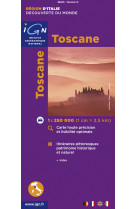 Toscane  1/250.000