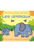 Les animaux - premiers puzzles tout-doux