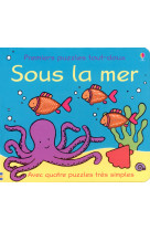 Sous la mer - premiers puzzles tout-doux