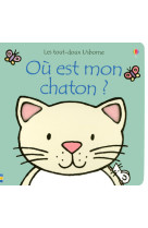 Ou est mon chaton ? - les tout-doux usborne