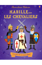 Habille... les chevaliers - autocollants usborne avec plus de 200 autocollants