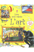 Livre avec rabats l'art