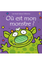 Ou est mon monstre ? - les tout-doux usborne