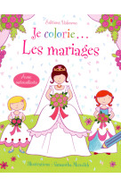 Je colorie... les mariages - avec autocollants