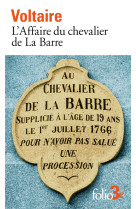 L'affaire du chevalier de la barre/l'affaire lally