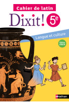 Dixit - cahier latin 5e - eleve 2023