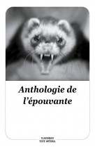 Anthologie d'epouvante