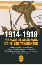 1914-1918 francais et allemands dans les tranchees les plus grands romans