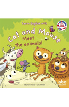 Meet the animals - cat and mouse - livre + cd