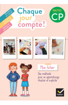 Chaque jour compte - maths cp ed. 2022 - fichier de l'eleve