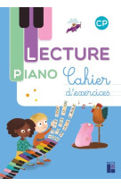 Methode de lecture piano cp - cahier d'exercices