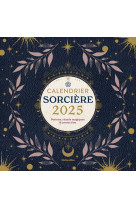 Calendrier mural sorciere 2025 - potions, rituels magiques & protection