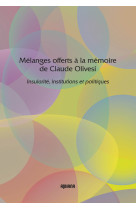 Melanges offerts a la memoire de claude oli vesi