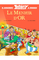 Asterix - album illustre - le menhir d'or (hors collection) - hors collection - album illustre