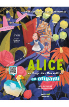 Alice au pays des merveilles en origami