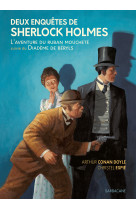 Deux enquetes de sherlock holmes - l'aventure du ruban mouchete suivie de le diademe de beryls - edi