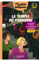 Le temple du tonnerre - mes petites énigmes cm2 et 6e - cahier de vacances 2022