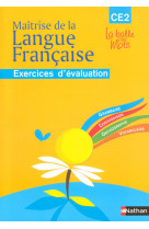 La balle aux mots - maitrise de la langues - cahier evaluation - ce2