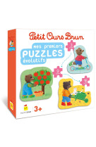 Mes premiers puzzles evolutifs petit ours brun