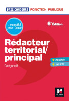 Pass'concours - redacteur territorial/princ ipal - cat b - revision et entrainement